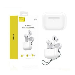 Foneng TWS Wireless Earbuds Bl129 5th Generation Bt 5.3v White Foneng TWS Wireless Earbuds Bl129 5th Generation Bt 5.3v White